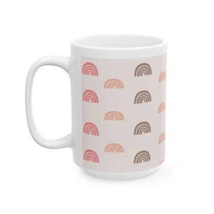 Rainbow Arch Pattern Ceramic Mug, (11oz, 15oz) - Image 10