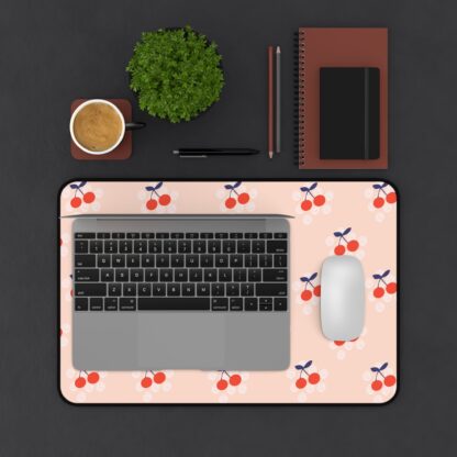 Cherry Pattern Desk Mat – Fun, Retro & Vibrant - Image 9