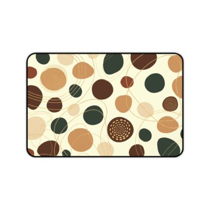 Geometric Circle Pattern Desk Mat – Modern & Minimalist Design - Image 6