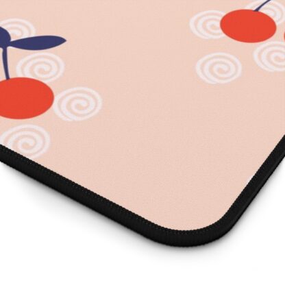 Cherry Pattern Desk Mat – Fun, Retro & Vibrant - Image 4