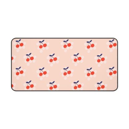 Cherry Pattern Desk Mat – Fun, Retro & Vibrant - Image 3