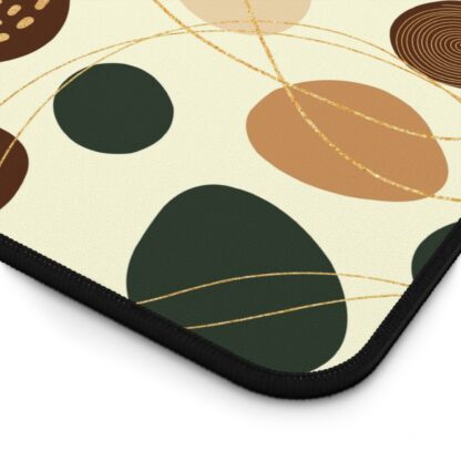 Geometric Circle Pattern Desk Mat – Modern & Minimalist Design - Image 8