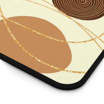 Geometric Circle Pattern Desk Mat – Modern & Minimalist Design - Image 4