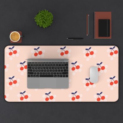 Cherry Pattern Desk Mat – Fun, Retro & Vibrant - Image 5