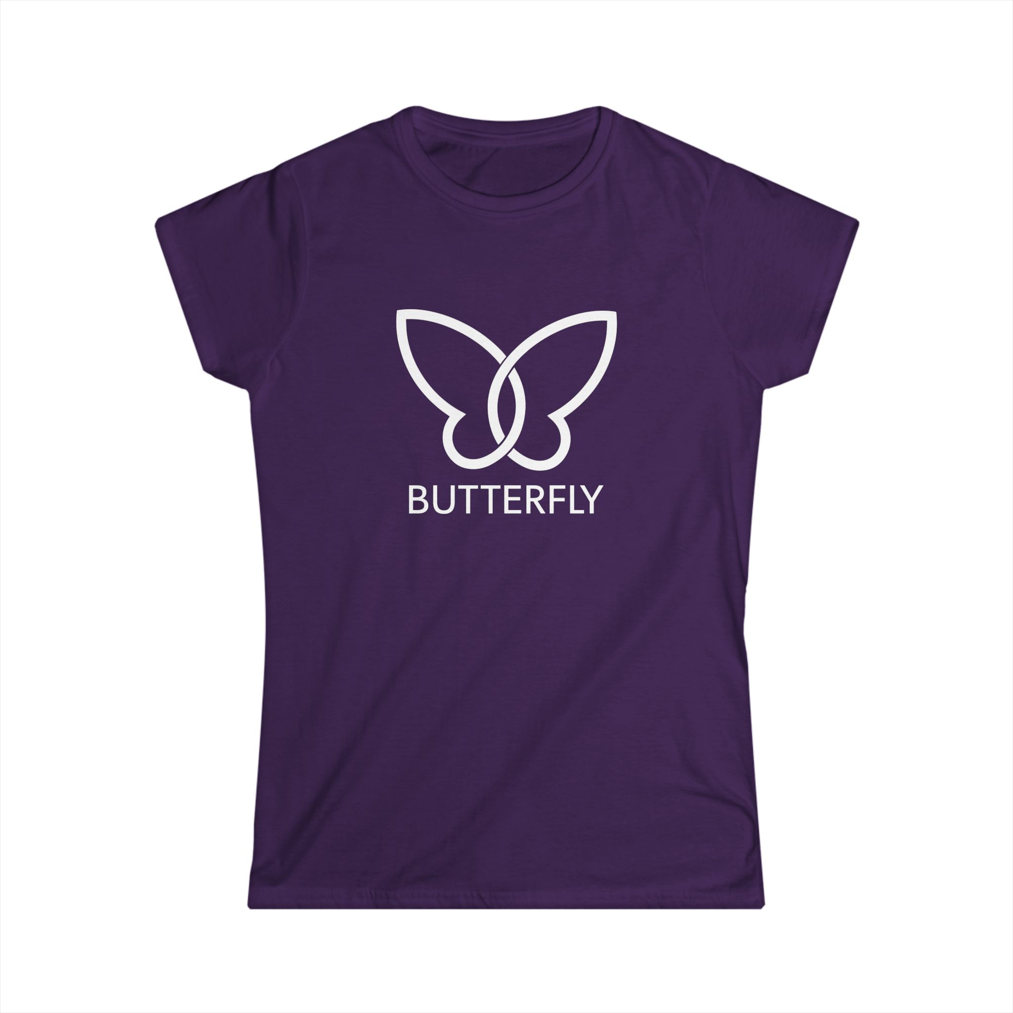 Interlocking Butterfly Wings on Short-Sleeve T-Shirt - Image 6